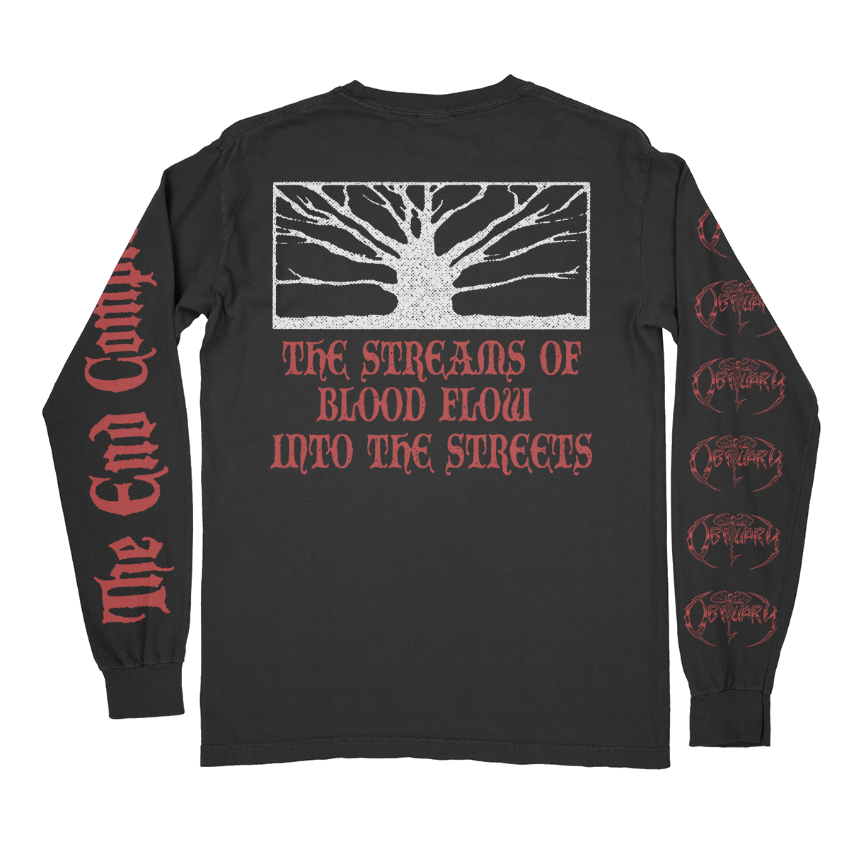 Obituary "The End..." Long Sleeve