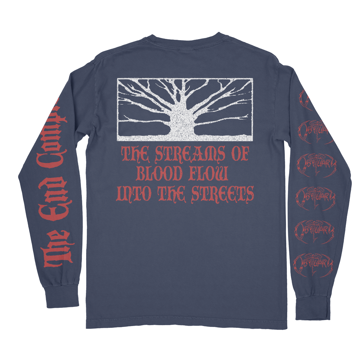 Obituary "The End..." Long Sleeve